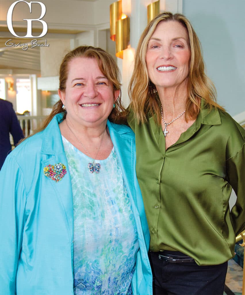 Jackie Pape and Cyndi Sutherland
