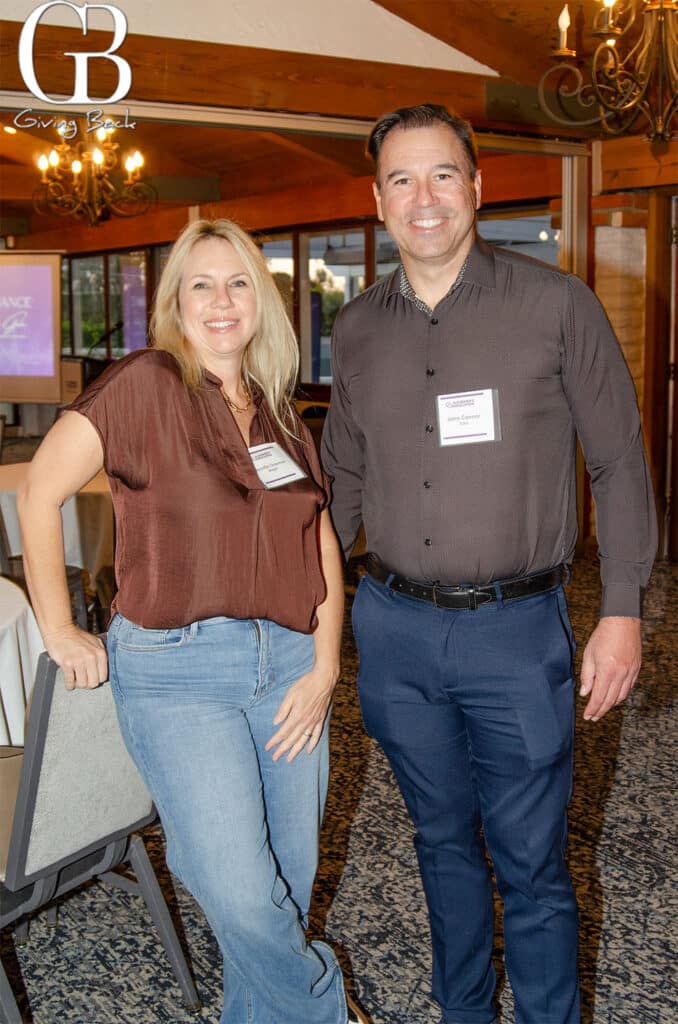 Jennifer Overman and John Connor