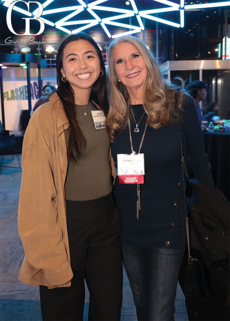 Jennifer Swindlehurst Chan and Cathy Swindlehurst