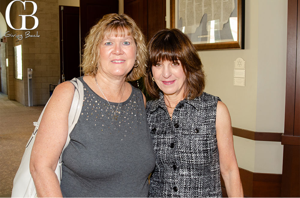 Marisa Polin Nelson and Belinda Feldman