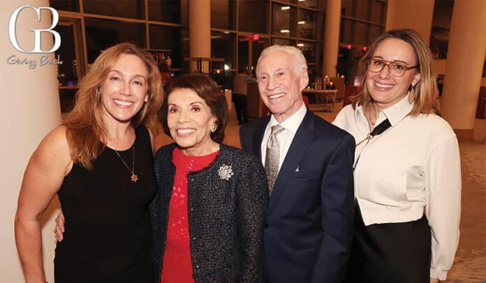 Sara Brown, Marie Raftery, Bob Rubenstein and Dana Toppel