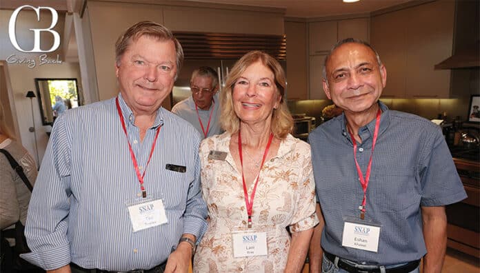Ted Rowley, Lani Bray, and Eshan Khaleel