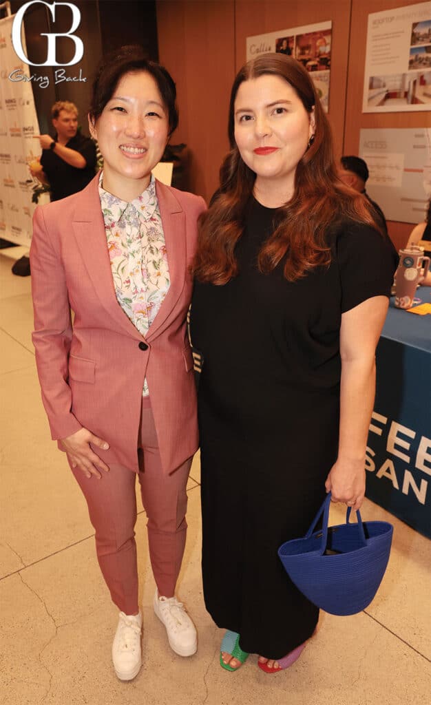 Ann Sim and Carissa Casares