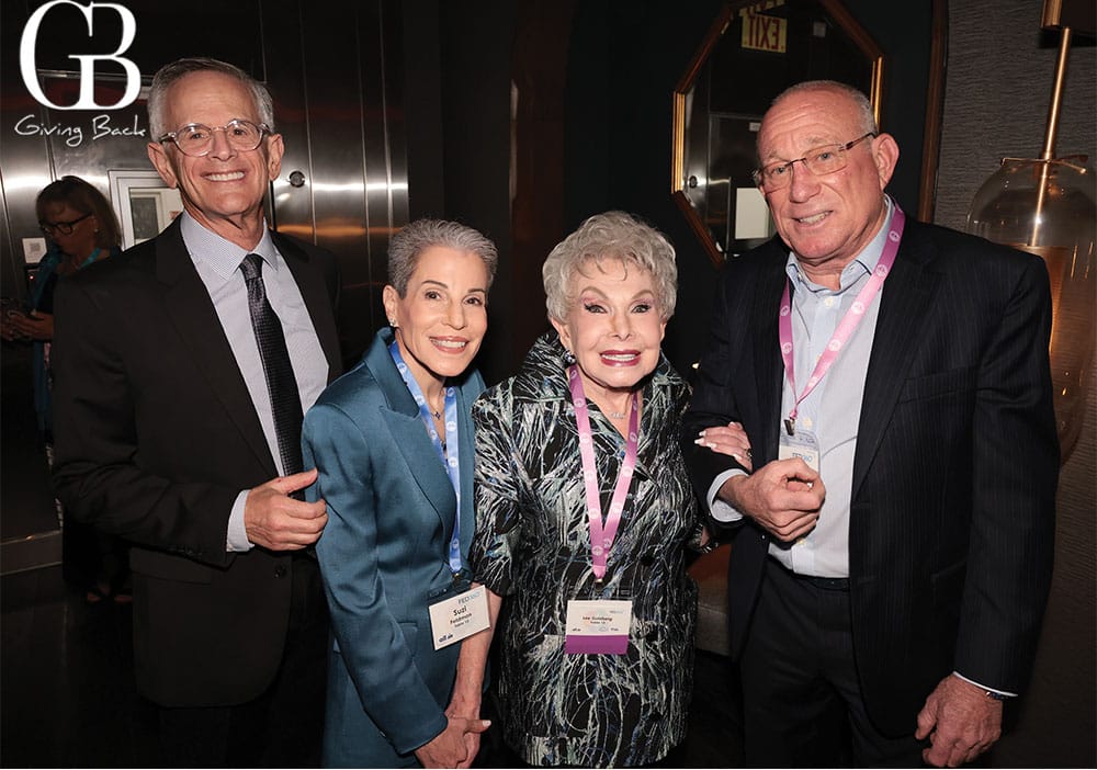 Bernie and Suzi Feldman with Lee and Edward Goldberg