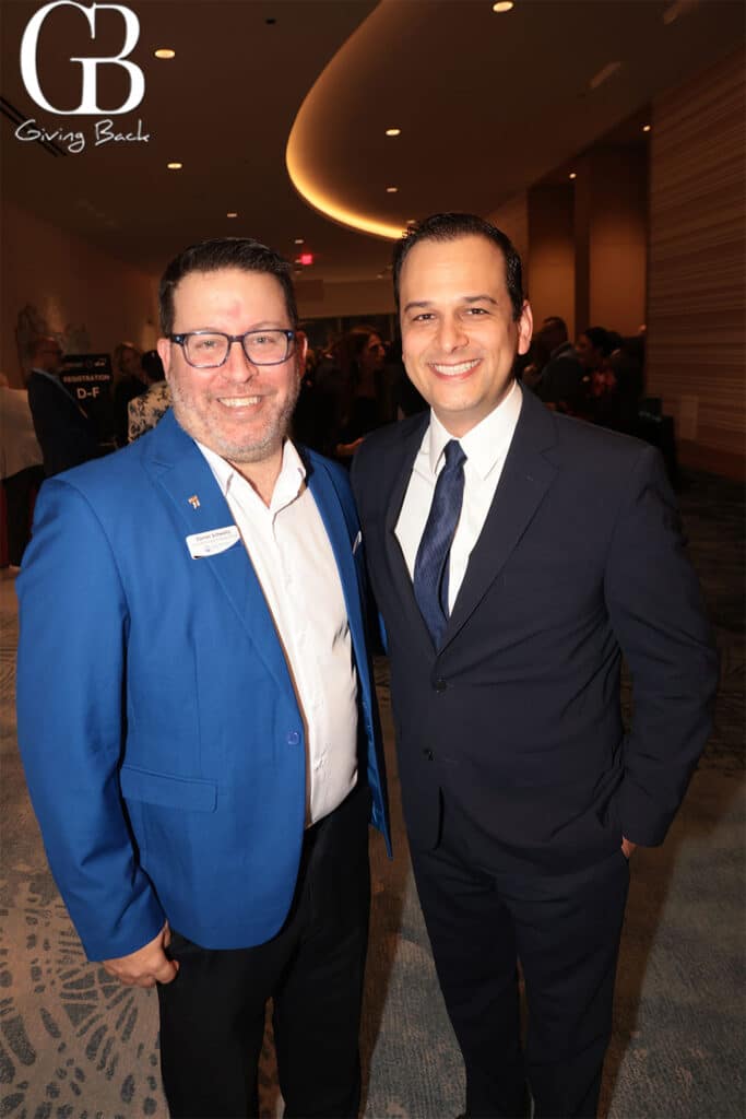 Darren Schwartz and Councilman Raul Campillo