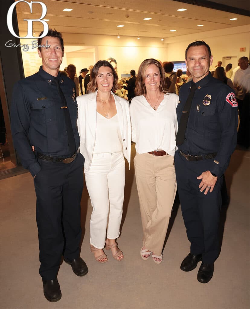 Division Chief Oceanside Fire Department Blake Dorse Meghan Dorse Donna Parsons and Chief Oceanside Fire Department David Parsons