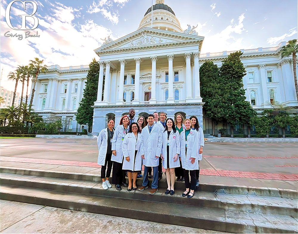 Dr-Carriedo-with-medical-residents-in-Sacramento - GB Magazine Dr Carriedo with medical residents in Sacramento