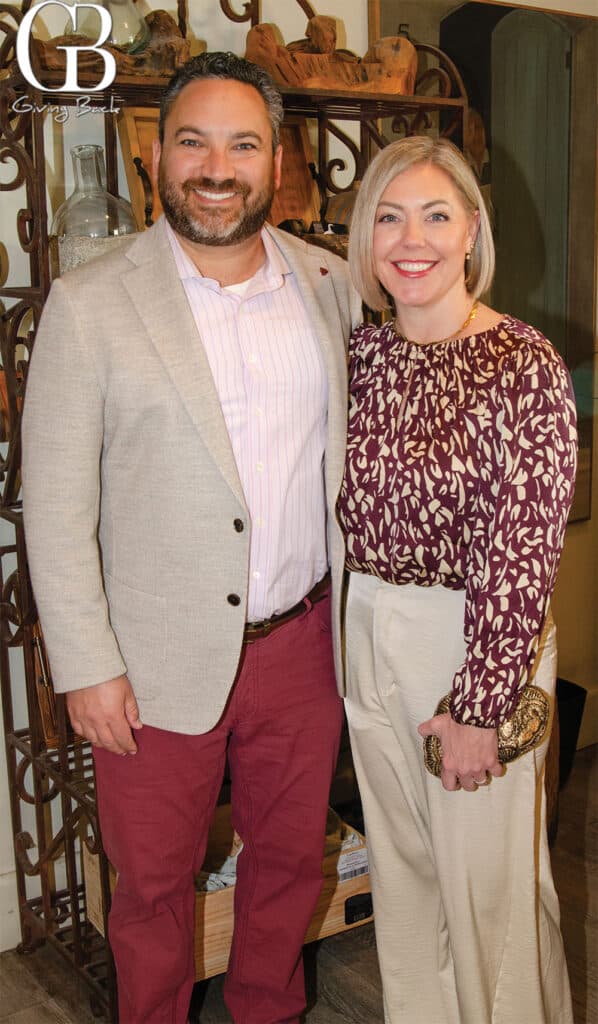 Evan Rutter and Michelle Chamberlain