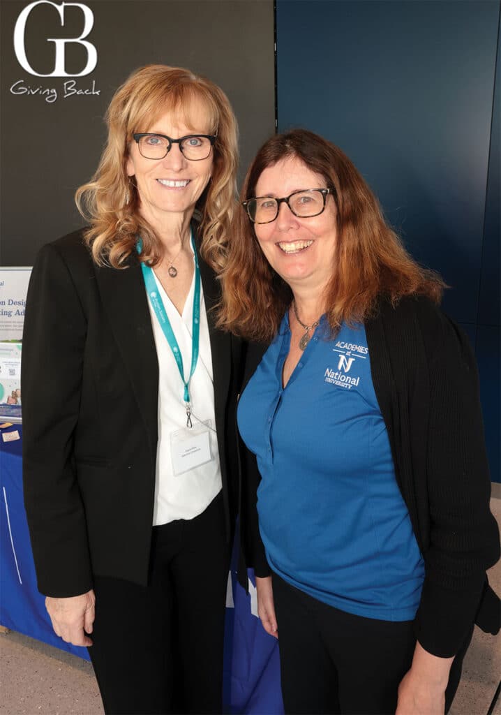 Gayle Mills and Amanda Orthengast