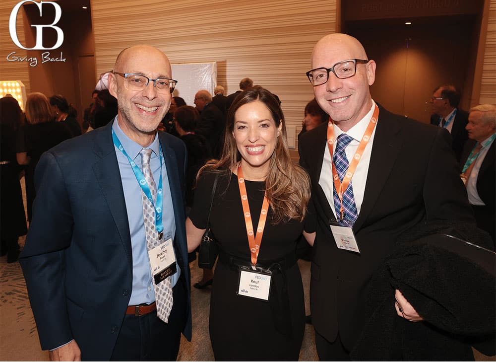 Jeremy Pearl with Ruet and Eli Landau