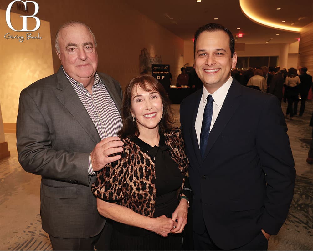 Mitchell and Julie Dubick with Councilman Raul Campillo