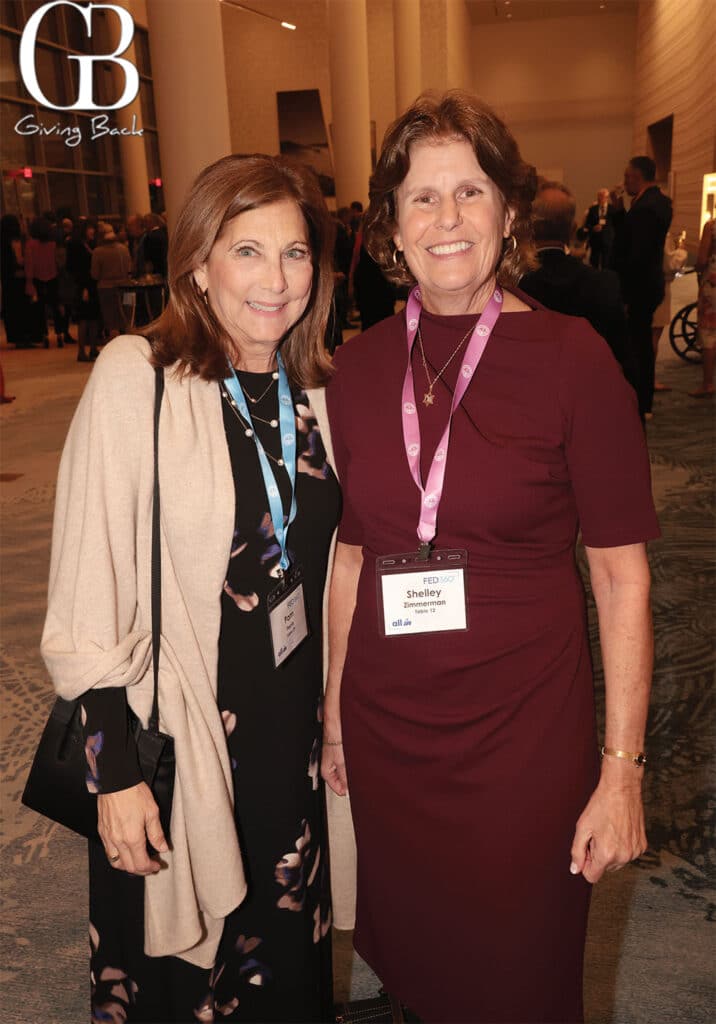 Pam Ferris and Shelley Zimmerman