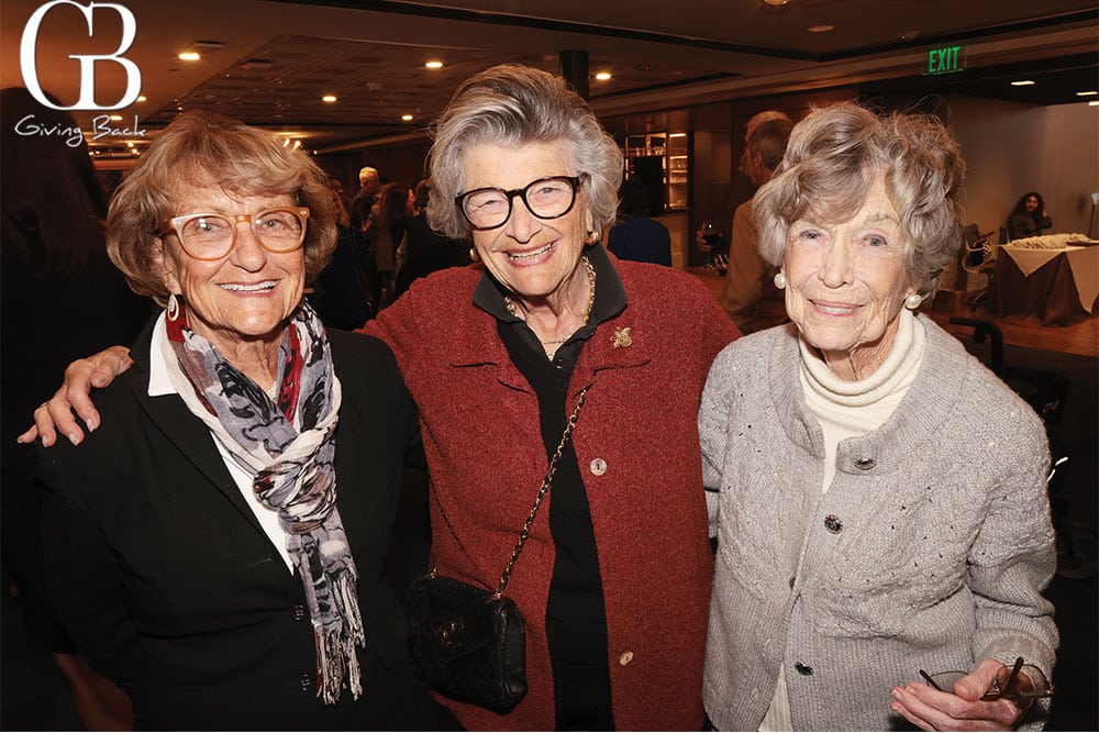 Pamela Boynton Mary Walshok and Molly Thornton