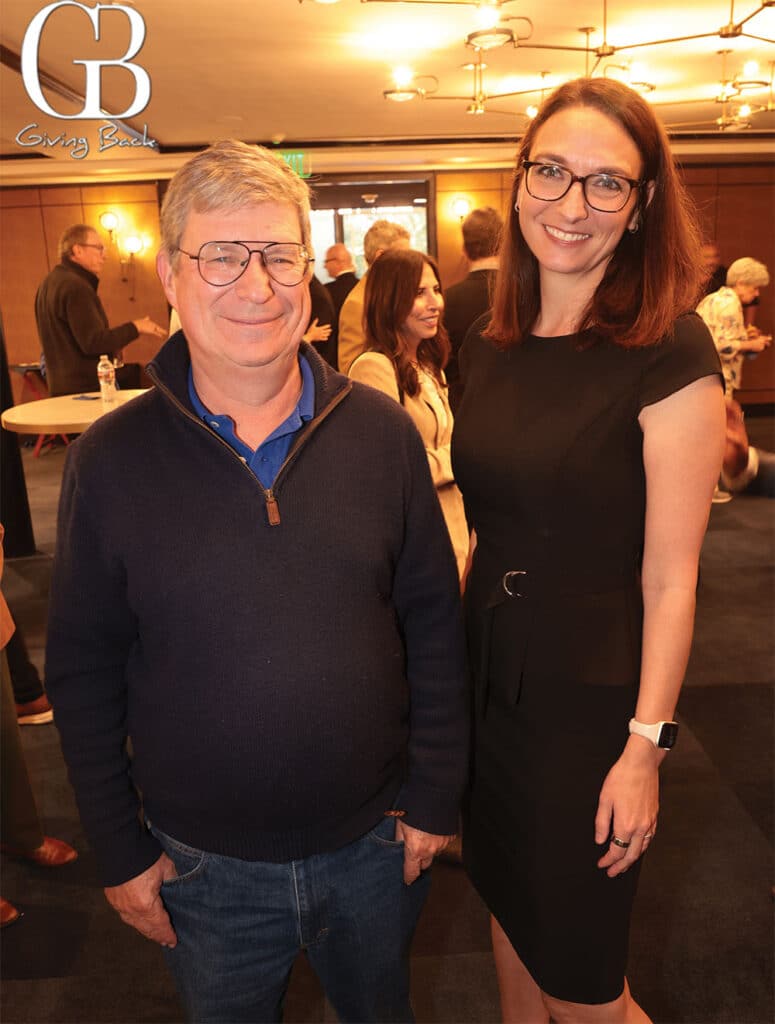 Rick Smith and Caroline Kumsta