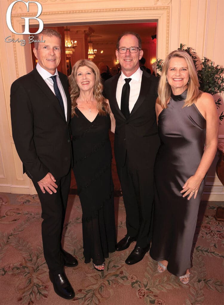 Bill and Heidi Niehart with Elliot and Claire Heller