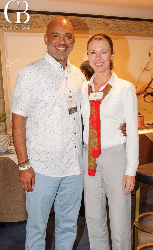 Brandon Hawkins and Jeanne Cummings