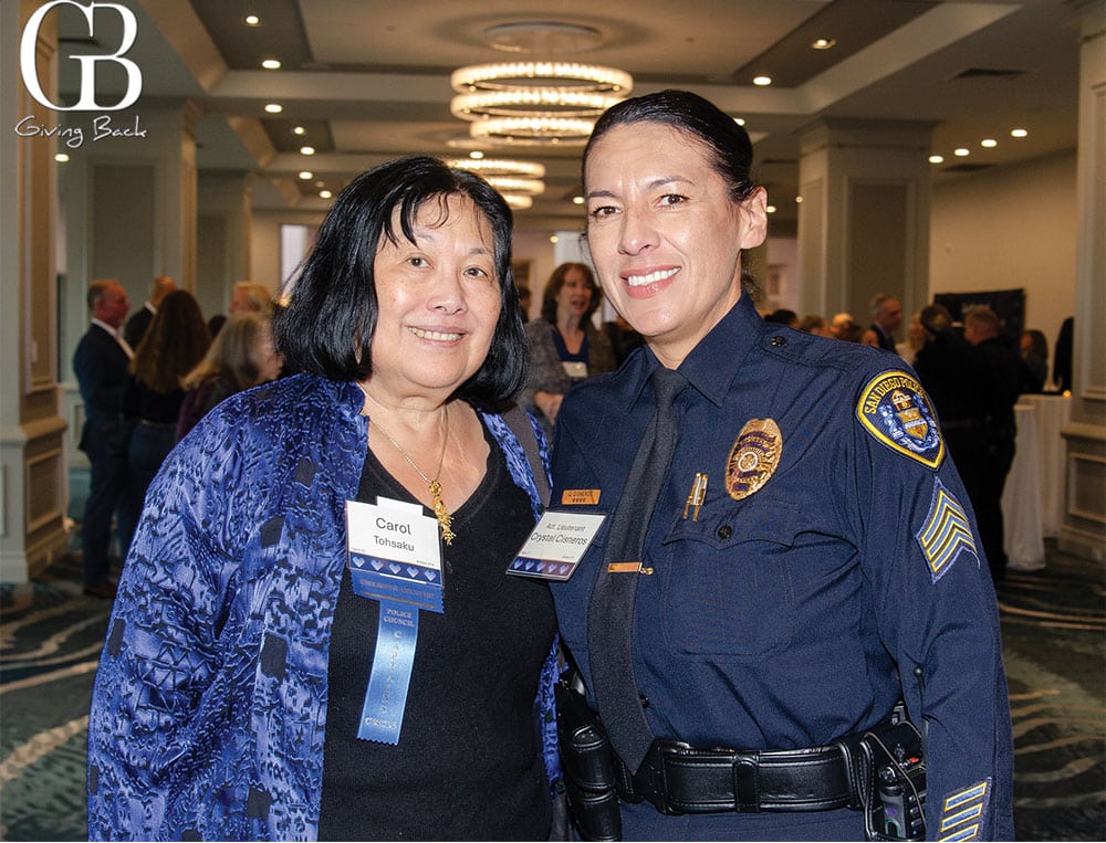 Carol Tohsaku and Crystal Cisneros