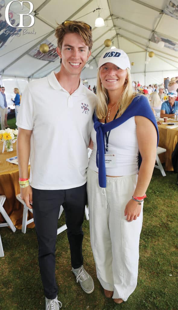 Derek Hissong and Kayla Baker'Giving Back'.