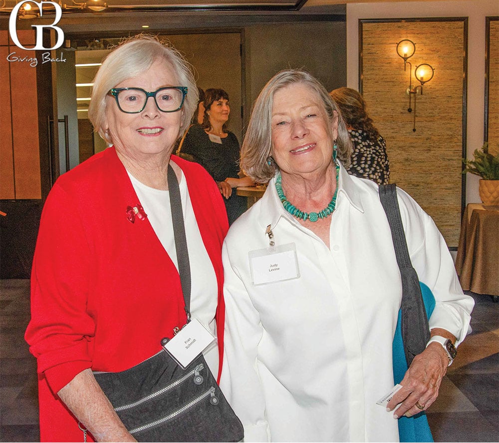 Fran Schmidt and Judy Levine