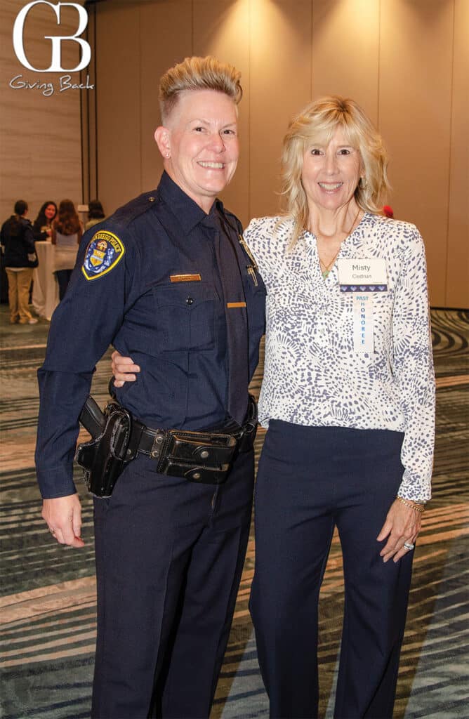 Lisa Hartman and Misty Cedrun
