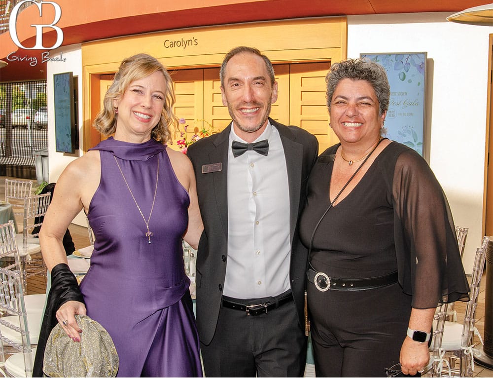 Mary Cook David Silva and Stephanie Saad