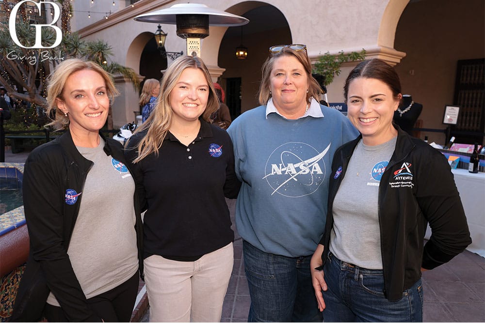 NASA Artemis Program Team Members Cat Toon Madison Spencer Shannon Raleigh and Meghan Epperly Kurtz