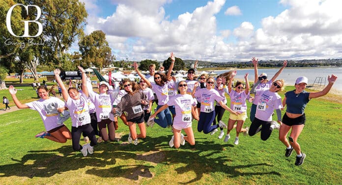 PLNU students jump for joy