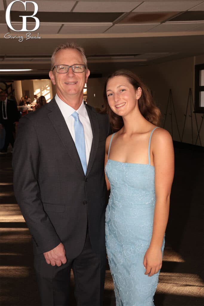 Senior Girls with their Fathers