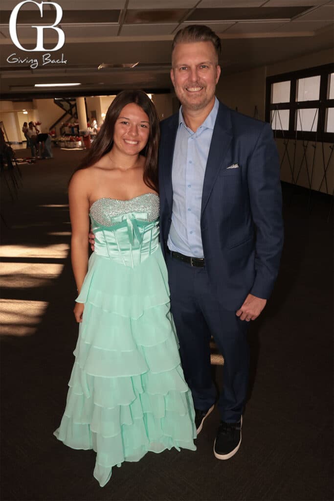 Senior Girls with their Fathers