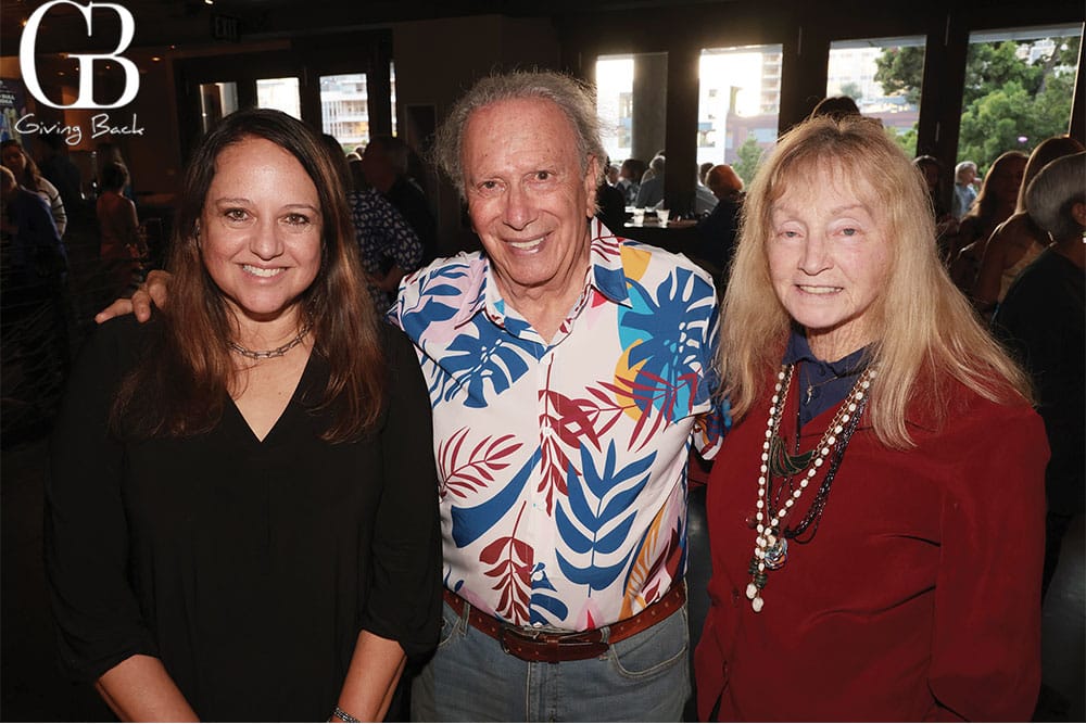 Suzanne Bartole with David and Claire Guggenheim