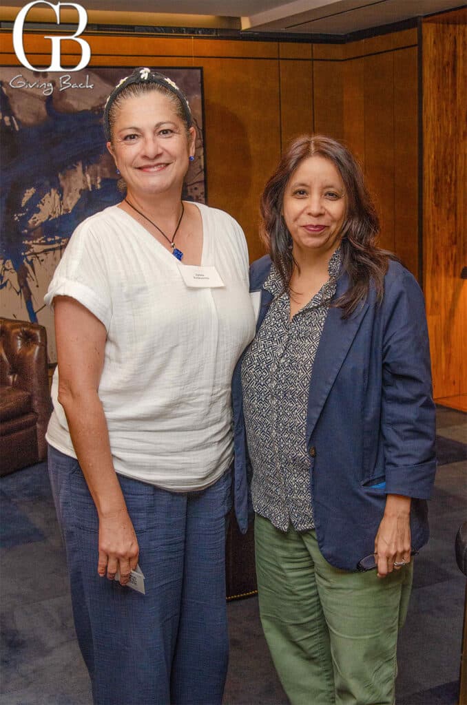 Sylvia Echeverria and Santos Gonzalez
