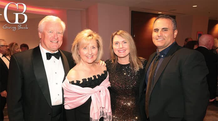 Bill and JoEllyn Gallmann with Amy and Andrew Balelo