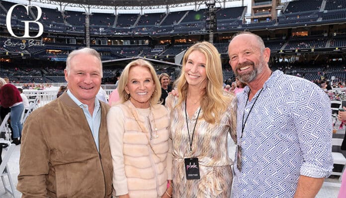 Brad and Cathy Geier with Molly and Ted Eldredge