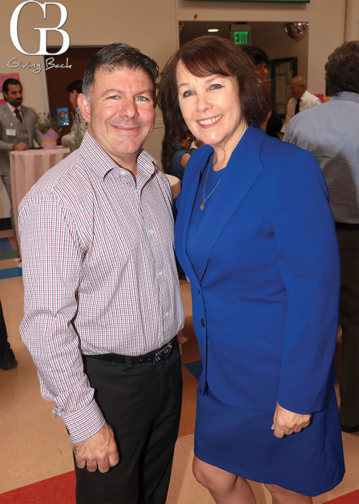 Gerard Chadergian and Jill Facciolla