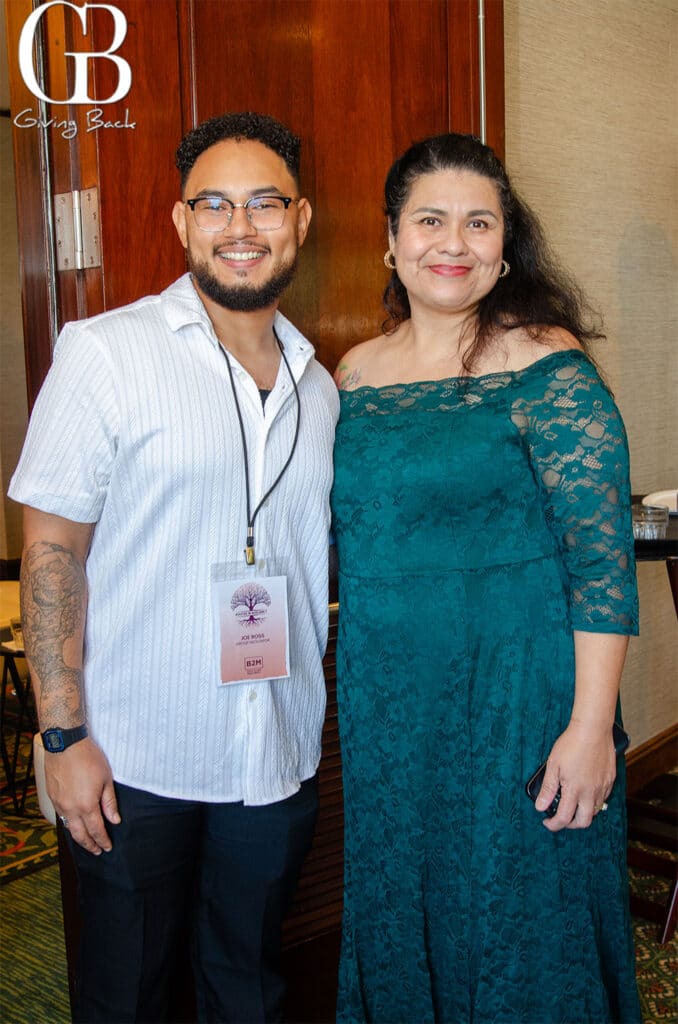 Joe Ross and Angelina Leal