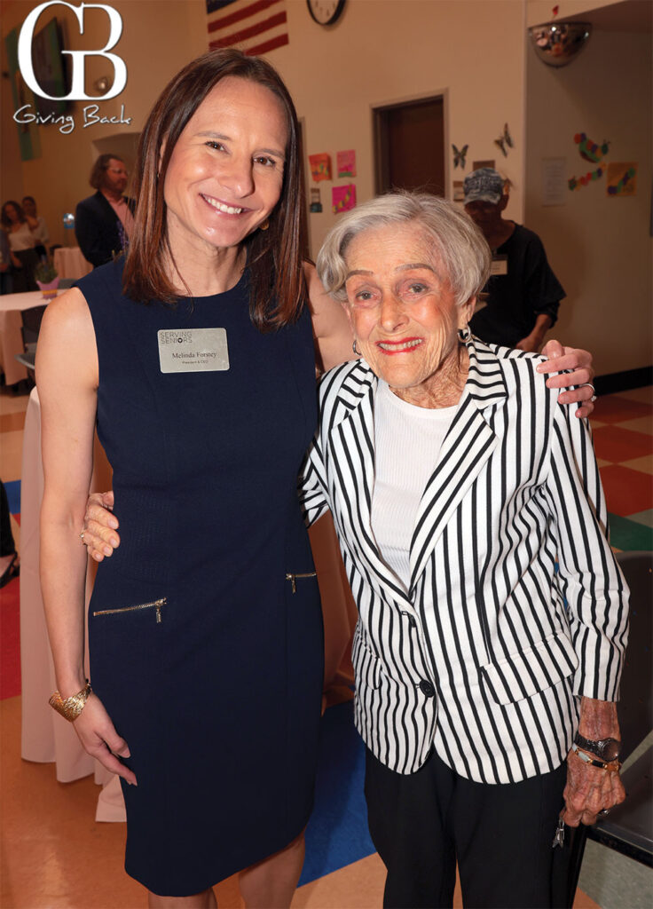 Melinda Forstey and Barbara Brown
