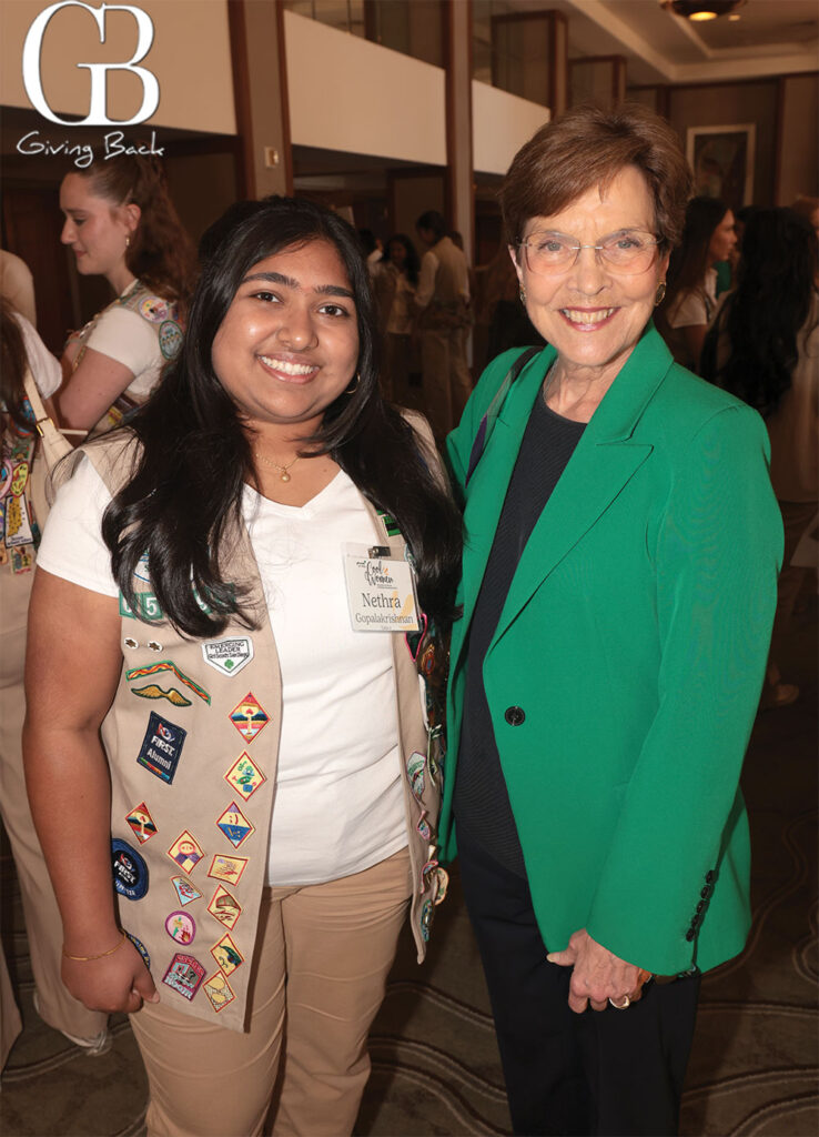 Nethra-Gopalakrishnan-and-Julia-Brown - GB Magazine Nethra Gopalakrishnan and Julia Brown