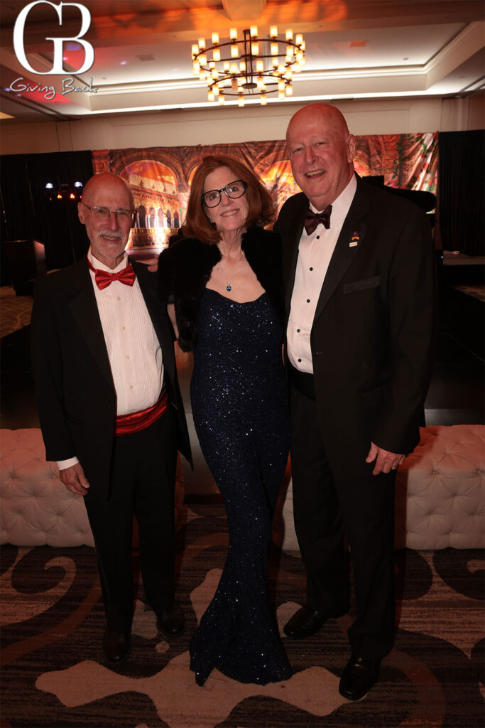 Peter Shavitz with Julie and Mark Burgess