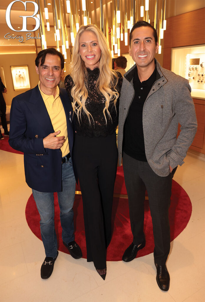 Vahid Moradi with Amy and Fabi Diaz