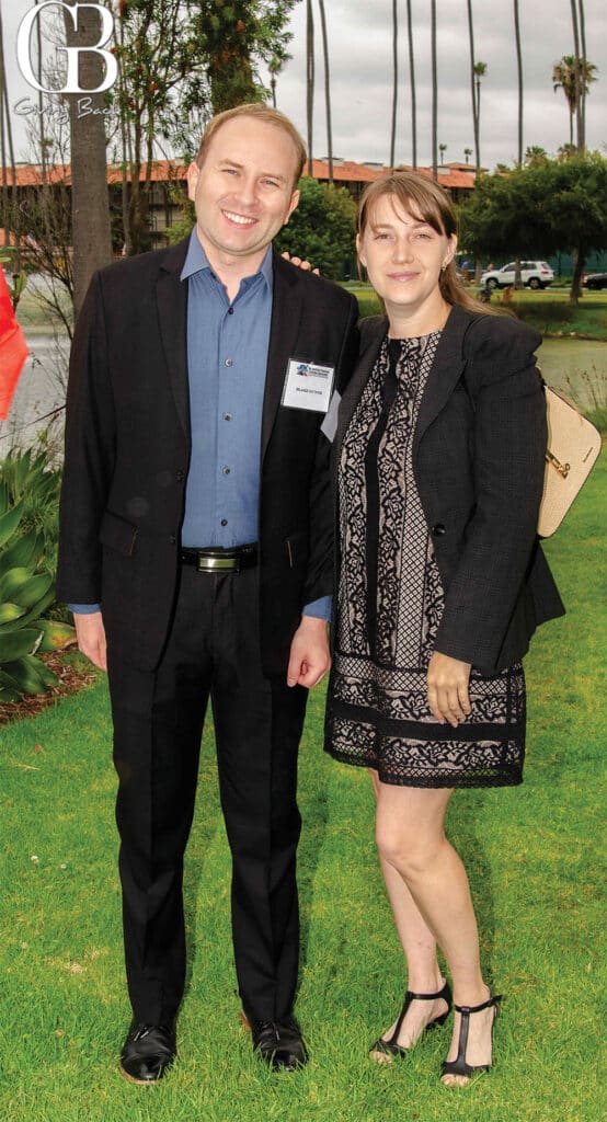 Blake Dunn and Iryna Malanchenko