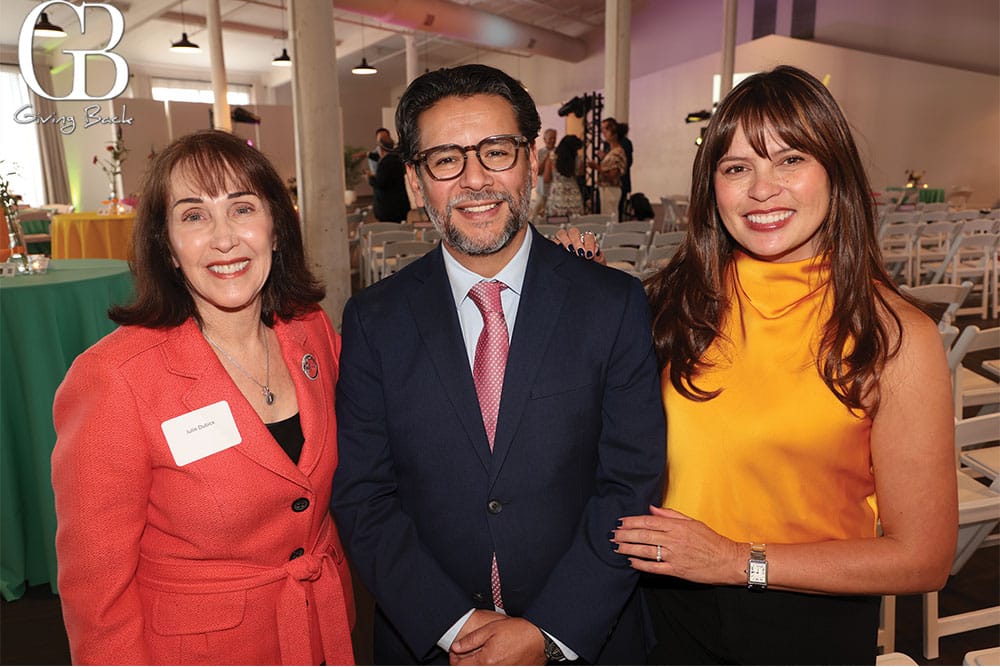 Carlos-Cristiani-Julie-Dubick-and-Christine-Martinez - GB Magazine Carlos Cristiani Julie Dubick and Christine Martinez