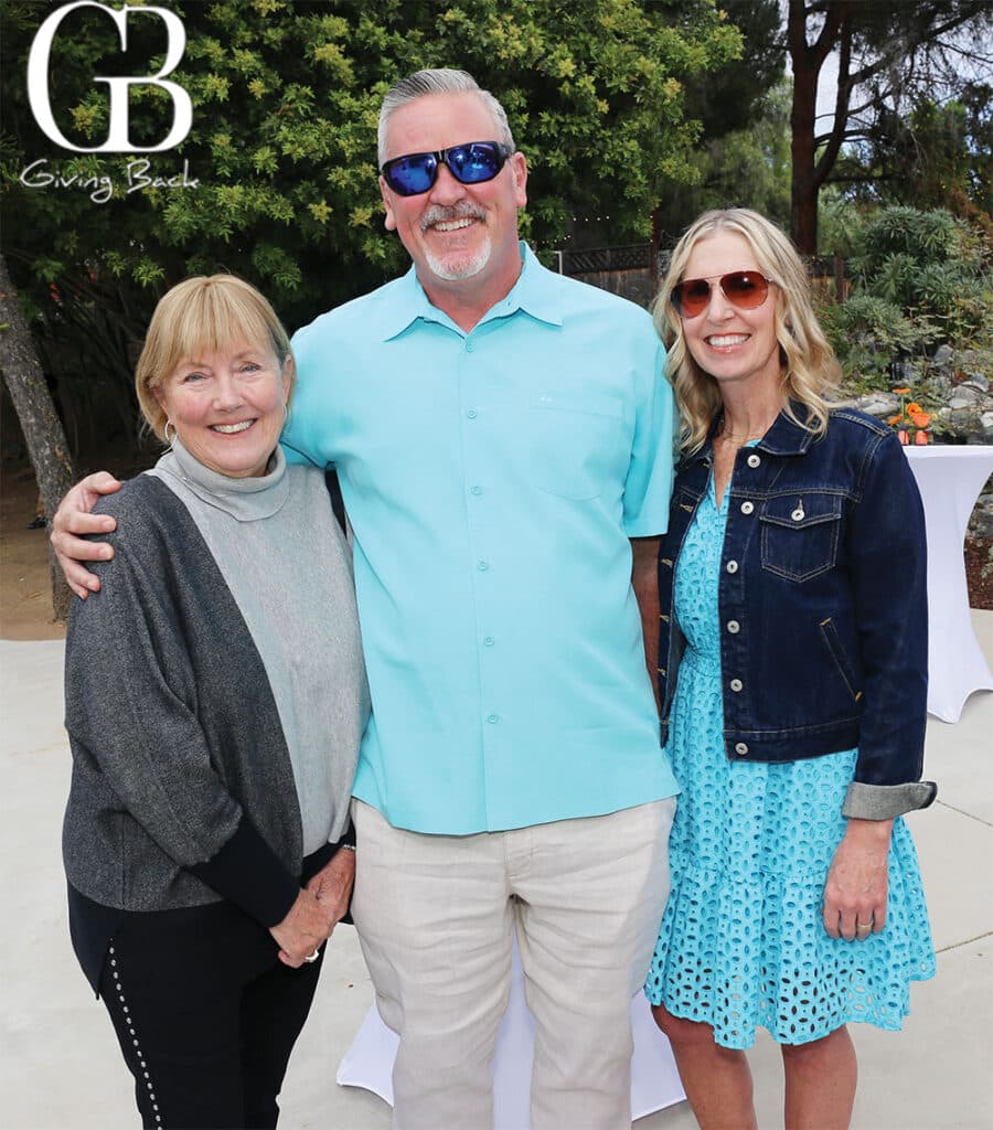 Debby Willsey with Jason and Traci Hite