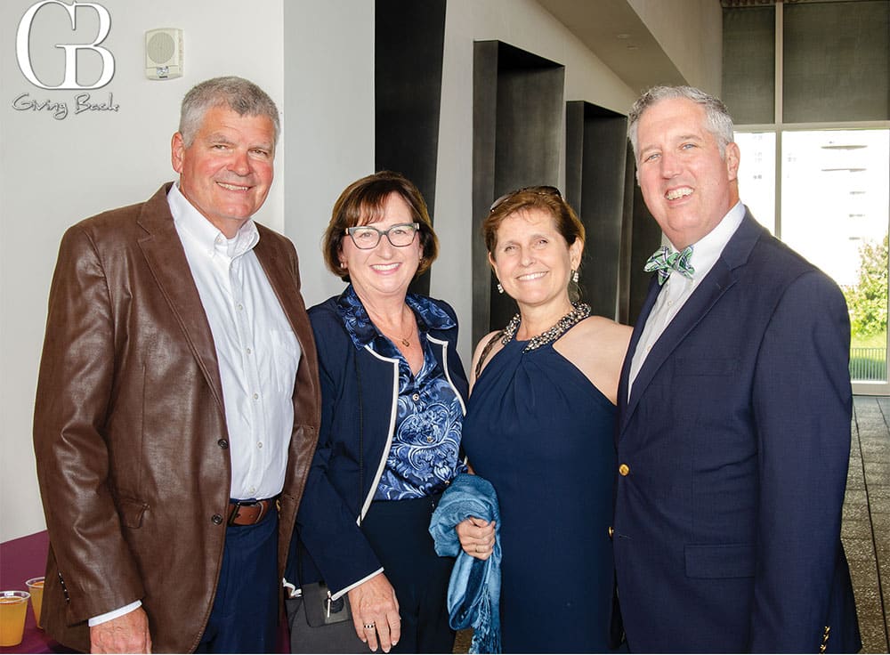 Dennis-and-Stephanie-Landall-with-Melody-and-Brian-Quin - GB Magazine Dennis and Stephanie Landall with Melody and Brian Quin