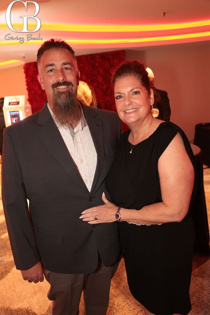 Jimmy Fennikoh and Melani Bradford