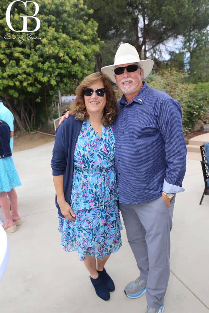 Karen Fleck and Tom Clarke
