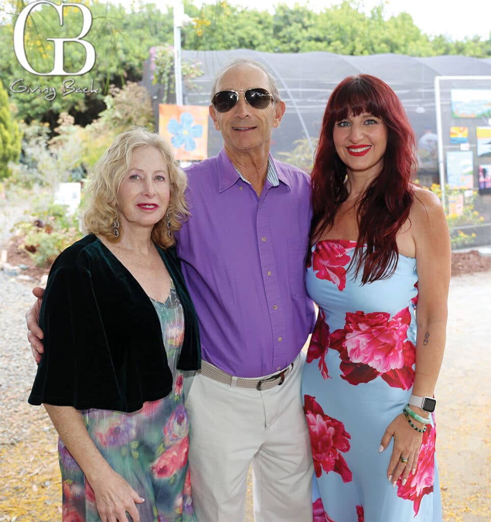 Lorna and Darryl Sheedlo with Jennifer Mergl