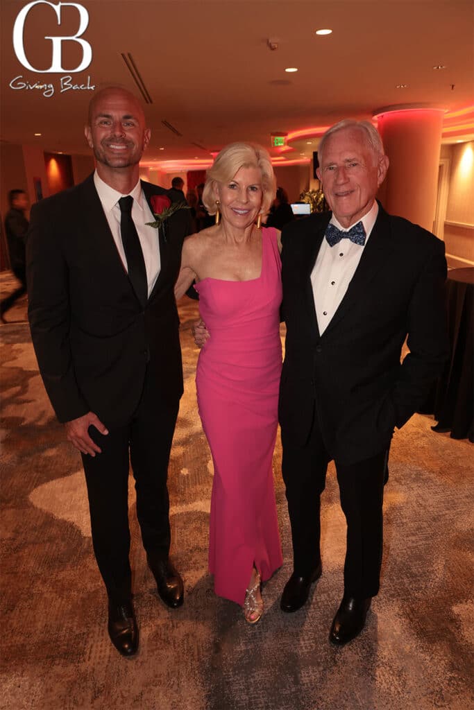 Richard Bailey with Maggie and Bob Watkins