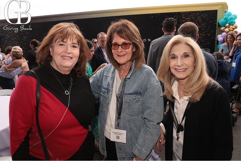 Robin-Samit-Donna-Gans-and-Linda-Savitch - GB Magazine Robin Samit Donna Gans and Linda Savitch