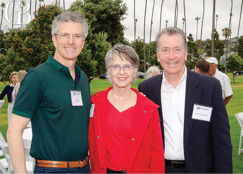 Rodger and DeAnna Dougherty with Pat OToole