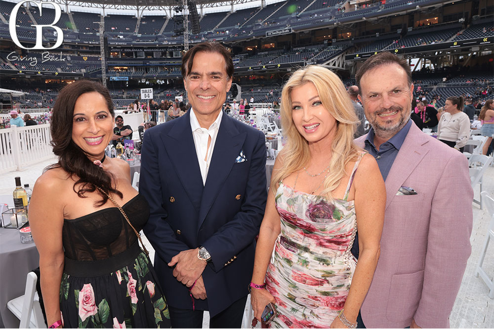 Tara-Shah-Vahid-Moradi-with-Valerie-and-Ryan-Robbins - GB Magazine Tara Shah Vahid Moradi with Valerie and Ryan Robbins
